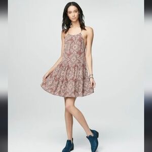 Aeropostale Cape Juby Printed Dress Small